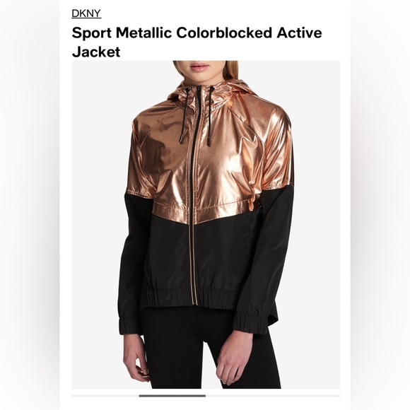 DKNY Sport Colorblocked Active Jacket - Picture 2 of 13